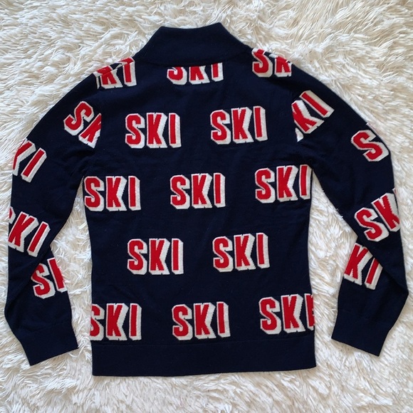 NWT Perfect moment 3D ski sweater in navy - Picture 9 of 9